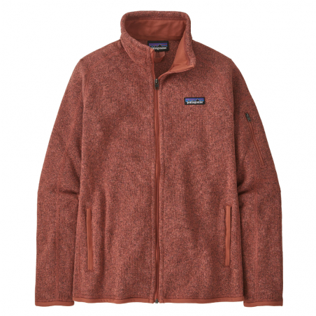 W Polaire Better Sweater Burl Red