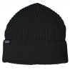 Fisherman Rolled Beanie Black