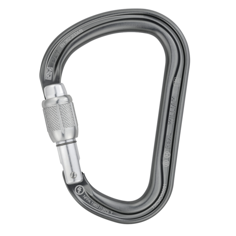 Mousqueton William Screw-lock