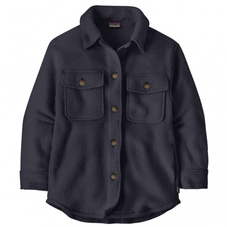 Retro Pile Shacket Femme