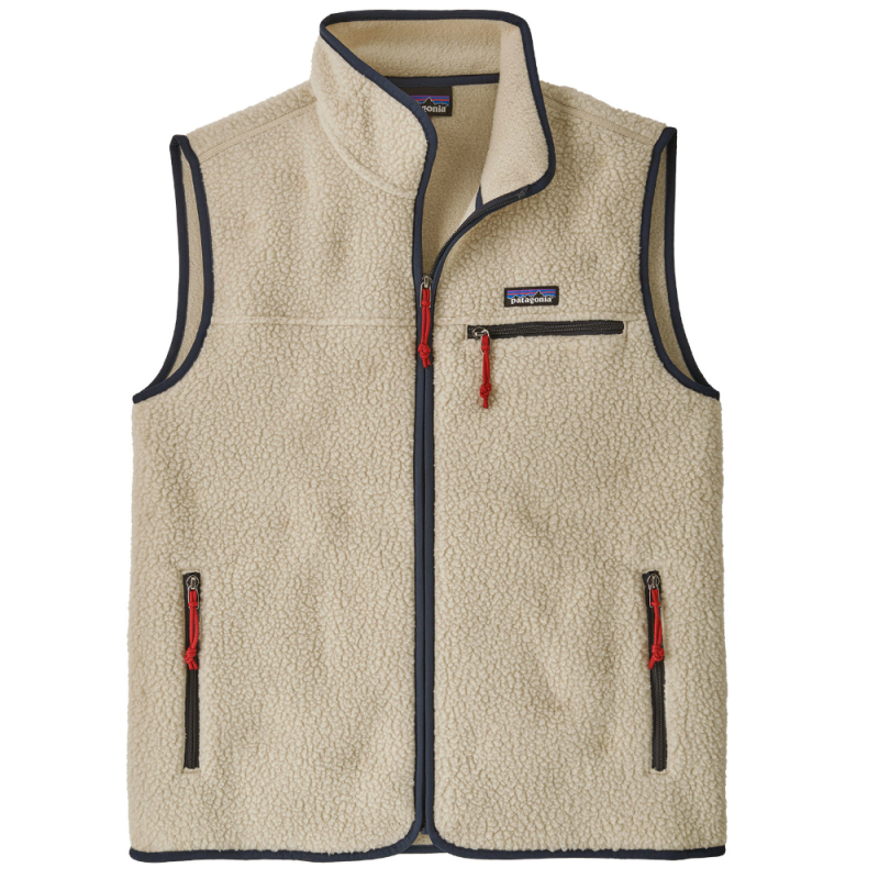 Gilet Retro Pile Homme